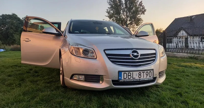 samochody osobowe Opel Insignia cena 24500 przebieg: 278520, rok produkcji 2009 z Bolesławiec